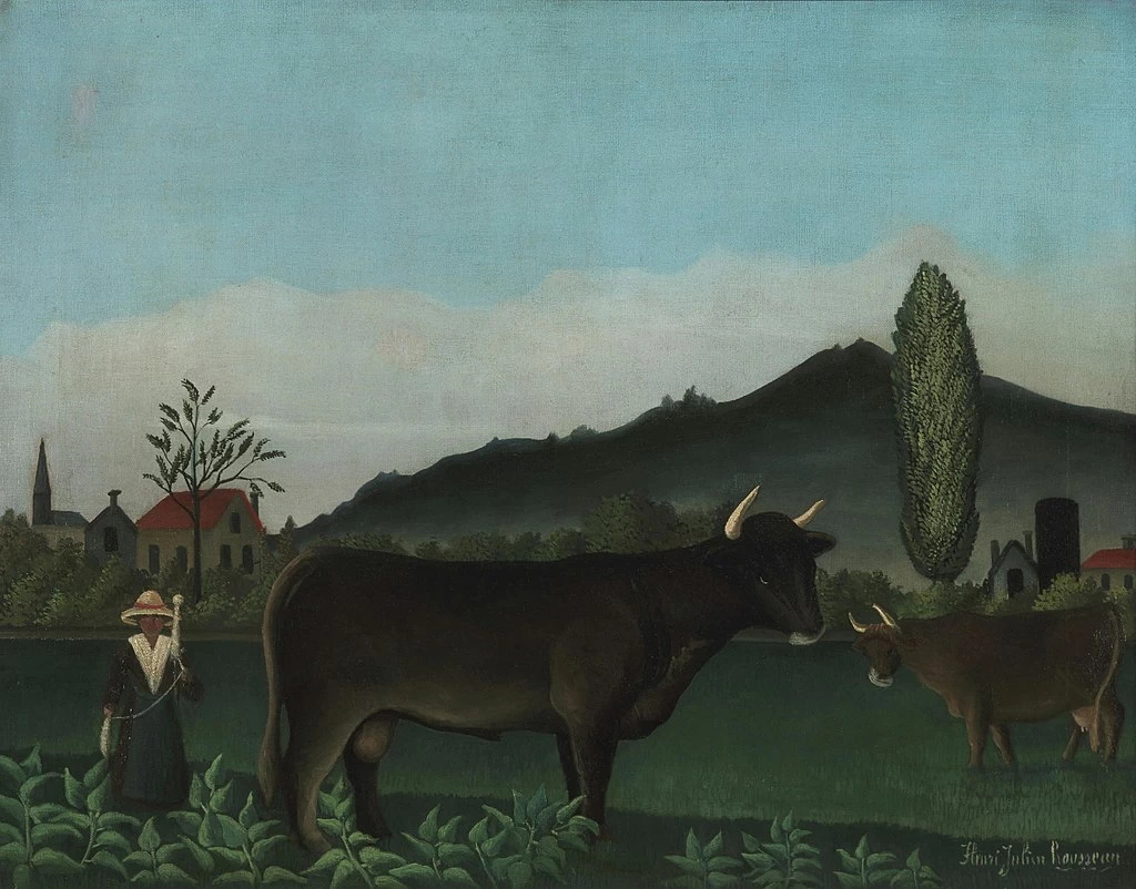 Paesaggio con bestiame, 1895 - 1900, Philadelphia Museum of Art